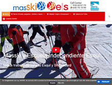 Tablet Screenshot of eissierranevada.com